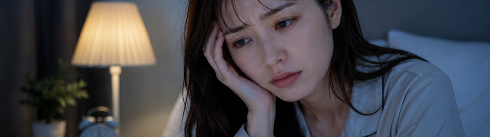 睡眠不足が続く
