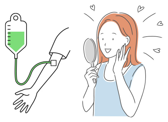 トータルケア点滴（美肌・薄毛疲労回復・風邪予防）